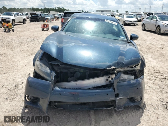 2013 Lexus GS 350 with VIN JTHBE1BL4D5000596, listed as a Copart auction lot 60335174 with 124,485 mi miles and Salvage Title. Bid and sale history available at carsss.com. Image 5.