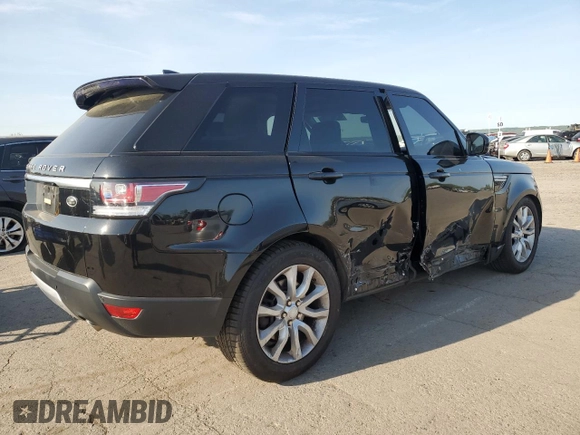 2017 Land Rover Range Rover Sport HSE with VIN SALWR2FK8HA690177, listed as a Copart auction lot 54893965 with 110,151 mi miles and Salvage title. Bid and sale history available at DreamBid. Image 3.