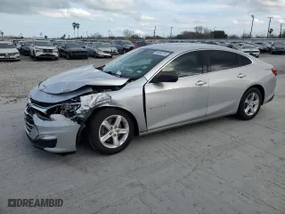 2020 Chevrolet Malibu LS with VIN 1G1ZC5ST4LF023780, listed as a Copart auction lot 45949795 with 119,595 mi miles and Salvage Title. Bid and sale history available at carsss.com. Image 1.
