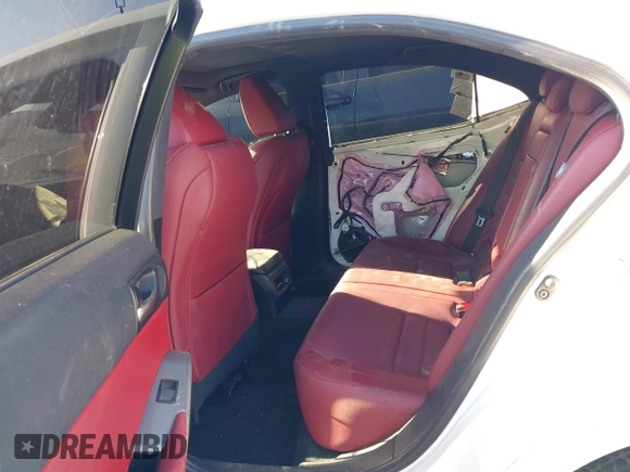2017 Lexus IS 350 with VIN JTHBE1D2XH5031040, listed as a IAAI auction lot 41991511 with 107,403 mi miles and . Bid and sale history available at DreamBid. Image 8.