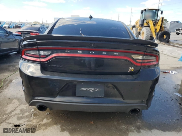 2019 Dodge Charger Scat Pack with VIN 2C3CDXGJ3KH711123, listed as a Copart auction lot 48477385 with 0 mi miles and Salvage Title. Bid and sale history available at carsss.com. Image 6.