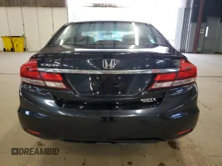 2013 Honda Civic EX with VIN 19XFB2F82DE266792, listed as a Copart auction lot 55680355 with 266,796 mi miles and Clean Title. Bid and sale history available at DreamBid. Image 6.
