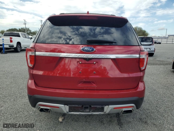 2016 Ford Explorer Platinum with VIN 1FM5K8HT5GGD22093, listed as a Copart auction lot 85421524 with 0 mi miles and Salvage Title. Bid and sale history available at carsss.com. Image 6.