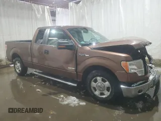 2011 Ford F-150 XL with VIN 1FTFX1CT4BFC82869, listed as a Copart auction lot 43726855 with 65,430 mi miles and Salvage Title. Bid and sale history available at carsss.com. Image 4.