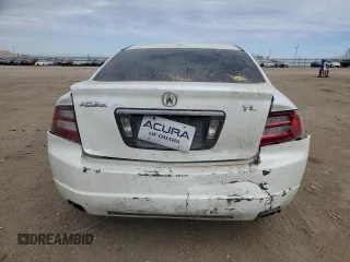 2007 Acura TL with VIN 19UUA66247A008392, listed as a Copart auction lot 50346135 with 0 mi miles and Salvage Title. Bid and sale history available at carsss.com. Image 6.