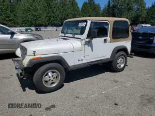 1992 Jeep Wrangler with VIN 2J4FY29S5NJ519747, listed as a Copart auction lot 64252625 with 160,854 mi miles and Clean title. Bid and sale history available at DreamBid. Image 1.