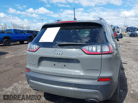 2019 Jeep Cherokee Limited with VIN 1C4PJMDX4KD451079, listed as a IAAI auction lot 42173419 with 71,980 mi miles and . Bid and sale history available at DreamBid. Image 16.