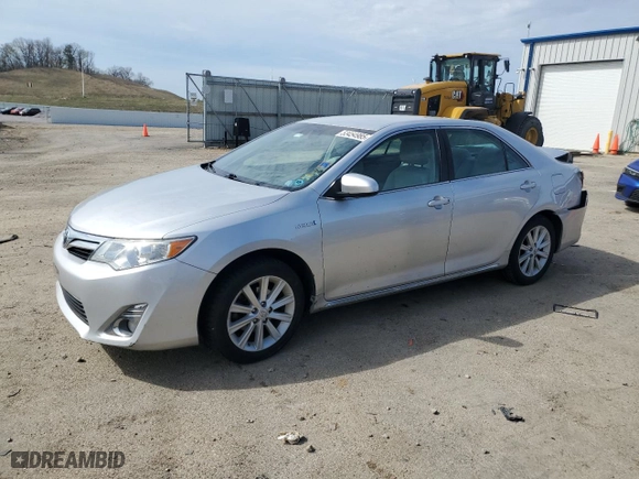2014 Toyota Camry Hybrid LE with VIN 4T1BD1FK4EU117782, listed as a Copart auction lot 53454985 with 0 mi miles and Non Repairable. Bid and sale history available at carsss.com. Image 1.