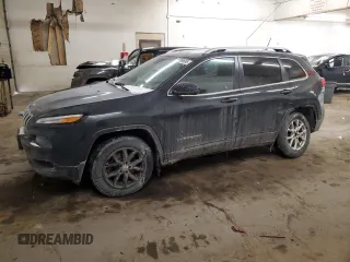 2018 Jeep Cherokee Latitude Plus with VIN 1C4PJMLBXJD570727, listed as a Copart auction lot 45909695 with 96,997 mi miles and Salvage Title. Bid and sale history available at DreamBid. Image 1.