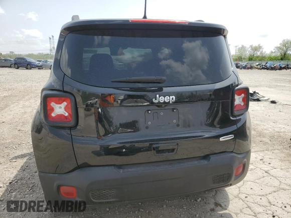 2020 Jeep Renegade Altitude with VIN ZACNJABB4LPL31196, listed as a Copart auction lot 54379645 with 85,154 mi miles and Salvage title. Bid and sale history available at DreamBid. Image 6.