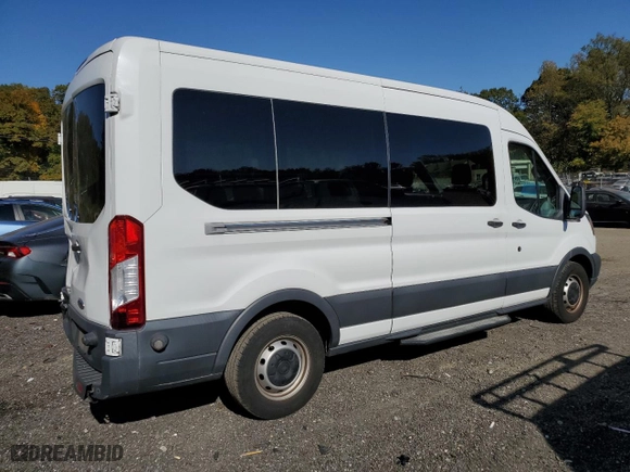 2016 Ford Transit Wagon XL with VIN 1FBAX2CM3GKA53692, listed as a Copart auction lot 77101654 with 61,432 mi miles and Salvage Title. Bid and sale history available at carsss.com. Image 3.