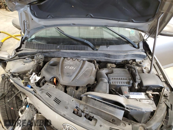 2012 Kia Optima EX with VIN 5XXGN4A76CG066641, listed as a Copart auction lot 54787315 with 162,156 mi miles and Non Repairable. Bid and sale history available at carsss.com. Image 11.
