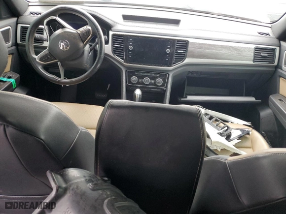 2022 Volkswagen Atlas Cross Sport 3.6L V6 SE w/Technology with VIN 1V2JE2CA5NC205078, listed as a Copart auction lot 81127324 with 0 mi miles and Salvage Title. Bid and sale history available at carsss.com. Image 8.
