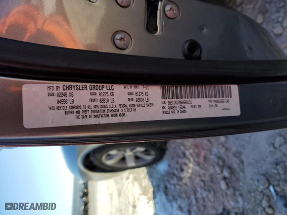 2011 Dodge Challenger with VIN 2B3CJ4DG9BH602131, listed as a Copart auction lot 88067695 with 114,908 mi miles and Salvage Title. Bid and sale history available at carsss.com. Image 12.