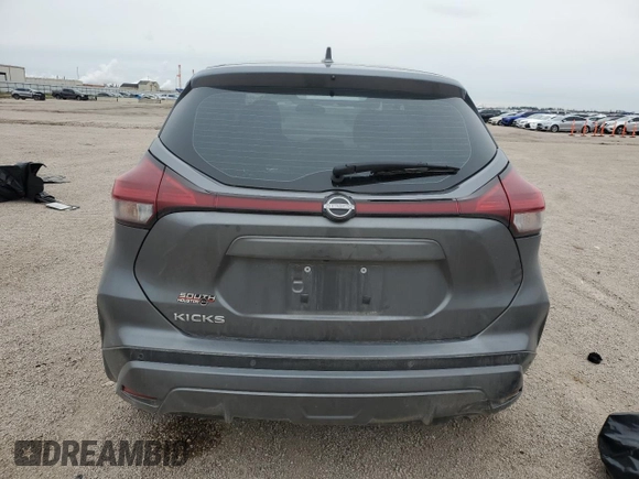 2024 Nissan Kicks S with VIN 3N1CP5BV2RL557526, listed as a Copart auction lot 46364855 with 19,523 mi miles and Clean Title. Bid and sale history available at DreamBid. Image 6.