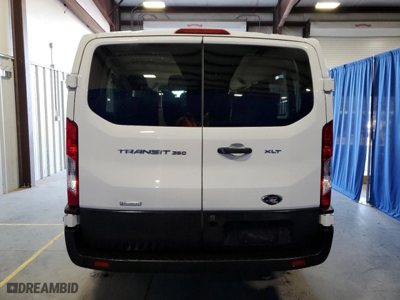 2023 Ford Transit Passenger Wagon XL with VIN 1FBAX2YG9PKA64991, listed as a Copart auction lot 84446204 with 44,117 mi miles and Clean Title. Bid and sale history available at carsss.com. Image 6.