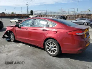 2017 Ford Fusion SE with VIN 3FA6P0H72HR408024, listed as a Copart auction lot 47261235 with 73,595 mi miles and Salvage Title. Bid and sale history available at carsss.com. Image 2.