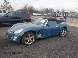 2008 Saturn Sky with VIN 1G8MB35B78Y100109, listed as a IAAI auction lot 41747341 with 128,516 mi miles. Bid and sale history available at carsss.com. Image 6.