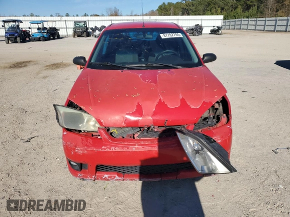 2007 Ford Focus S with VIN 1FAFP37N47W183716, listed as a Copart auction lot 87702785 with 203,315 mi miles and Salvage Title. Bid and sale history available at carsss.com. Image 5.