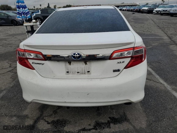 2012 Toyota Camry Hybrid XLE with VIN 4T1BD1FK2CU021548, listed as a Copart auction lot 48866475 with 163,795 mi miles and Salvage Title. Bid and sale history available at carsss.com. Image 6.