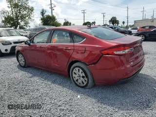 2019 Ford Fusion S with VIN 3FA6P0G75KR246995, listed as a Copart auction lot 50477645 with 79,492 mi miles and Salvage Title. Bid and sale history available at DreamBid. Image 2.