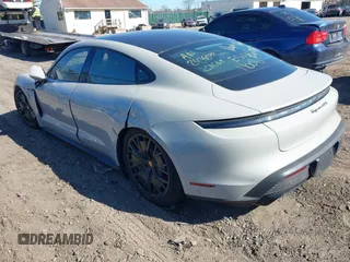 2023 Porsche Taycan GTS with VIN WP0AD2Y19PSA47434, listed as a IAAI auction lot 41762057 with Not Provided miles and . Bid and sale history available at DreamBid. Image 3.