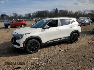 2022 Kia Seltos Nightfall with VIN KNDEUCA22N7300021, listed as a Copart auction lot 51116465 with 36,835 mi miles and Salvage Title. Bid and sale history available at carsss.com. Image 1.