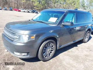 2018 Ford Flex SEL z VIN 2FMGK5C8XJBA17780, wystawiony jako IAAI lot #41600772 z przebiegiem 162 962 mil mil oraz . Historia ofert i sprzedaży dostępna na DreamBid. Obrazek 2.