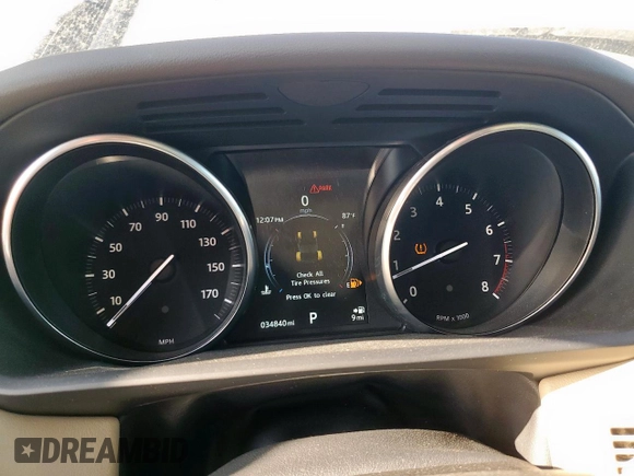 2017 Land Rover Range Rover Sport SE с VIN SALWG2FV5HA670467, выставлен на аукционе Copart как лот 58161875 с пробегом 34 840 миль миль и Списание • Salvage title. История ставок и продаж доступна на DreamBid. Изображение 9.