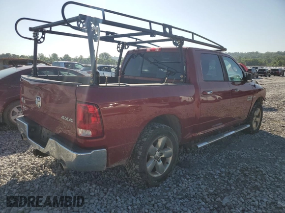 2015 Ram 1500 Outdoorsman with VIN 1C6RR7LTXFS636201, listed as a Copart auction lot 60729615 with Not provided miles and Salvage title. Bid and sale history available at DreamBid. Image 3.