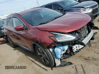 2020 Nissan Murano SV z VIN 5N1AZ2BJ0LN106348, wystawiony jako Copart lot #52175985 z przebiegiem 79 087 mil mil oraz Szkoda całkowita • Salvage title. Historia ofert i sprzedaży dostępna na DreamBid. Obrazek 4.