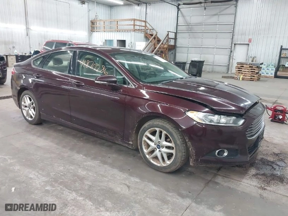 2013 Ford Fusion SE with VIN 3FA6P0HRXDR250723, listed as a IAAI auction lot 41870286 with 254,501 mi miles. Bid and sale history available at carsss.com. Image 1.