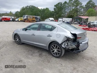 2020 Acura ILX w/Premium Pkg with VIN 19UDE2F74LA004006, listed as a IAAI auction lot 41814699 with 73,279 mi miles. Bid and sale history available at carsss.com. Image 3.