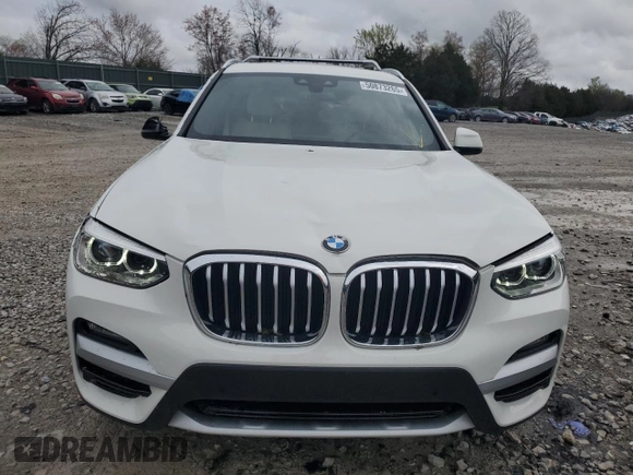 2020 BMW X3 sDrive30i with VIN 5UXTY3C06L9D47384, listed as a Copart auction lot 50873265 with 64,281 mi miles and Salvage Title. Bid and sale history available at carsss.com. Image 5.