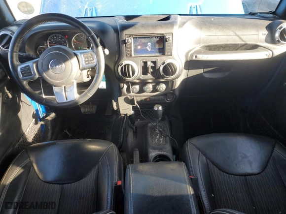 2015 Jeep Wrangler Unlimited Sport with VIN 1C4BJWDG1FL573349, listed as a Copart auction lot 86879394 with 96,773 mi miles and Salvage Title. Bid and sale history available at carsss.com. Image 8.