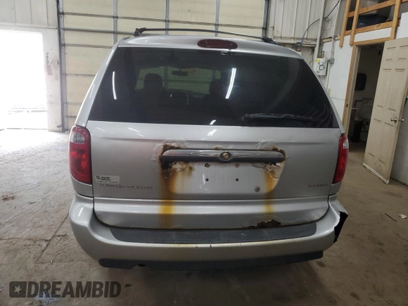 2006 Chrysler Town & Country Touring with VIN 2A4GP54L96R818928, listed as a Copart auction lot 54756255 with 157,377 mi miles and Salvage Title. Bid and sale history available at DreamBid. Image 6.