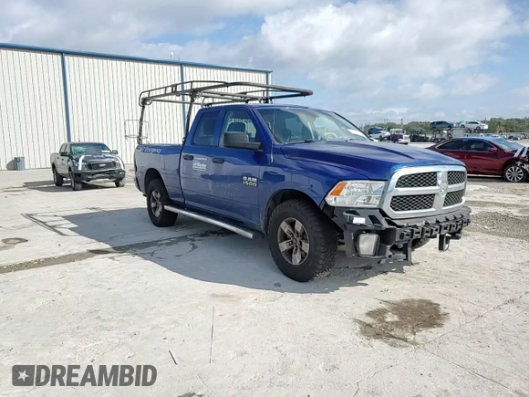 2018 Ram 1500 Tradesman with VIN 1C6RR6FT2JS211103, listed as a Copart auction lot 85976124 with 347,748 mi miles and Salvage title. Bid and sale history available at DreamBid. Image 10.