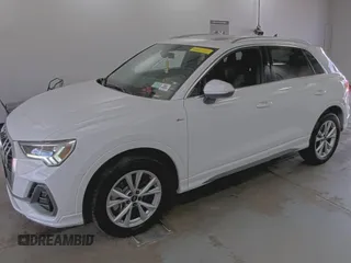2023 Audi Q3 S line Premium with VIN WA1DECF38P1107608, listed as a IAAI auction lot 42731409 with 45,002 mi miles and . Bid and sale history available at DreamBid. Image 4.