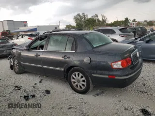 2005 Kia Amanti z VIN KNALD124055070757, wystawiony jako Copart lot #50641415 z przebiegiem 135 548 mil mil oraz Szkoda całkowita • Salvage title. Historia ofert i sprzedaży dostępna na DreamBid. Obrazek 2.