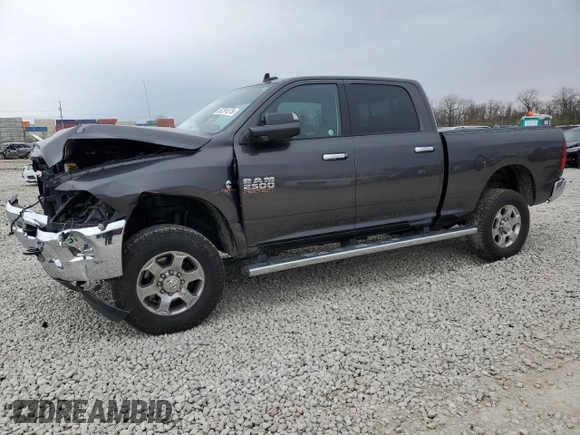 2018 Ram 2500 Big Horn with VIN 3C6UR5DL6JG218053, listed as a Copart auction lot 52291275 with 97,426 mi miles and Salvage title. Bid and sale history available at DreamBid. Image 1.
