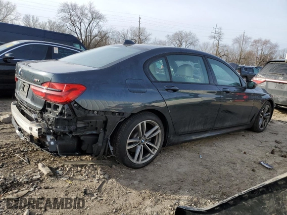 2017 BMW 7 Series with VIN WBA7F2C36HG423342, listed as a Copart auction lot 41057853 with Not Provided miles and . Bid and sale history available at DreamBid. Image 3.