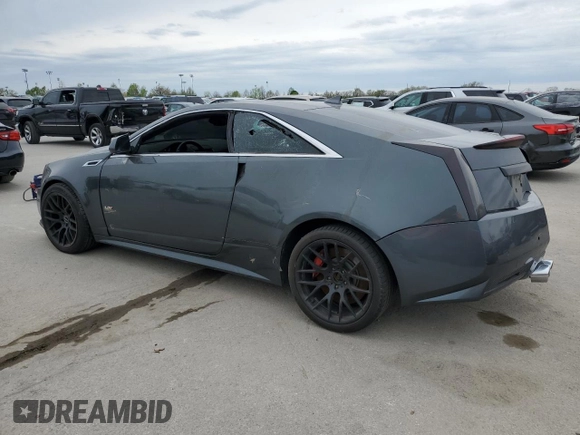 2012 Cadillac CTS-V z VIN 1G6DV1EP3C0130392, wystawiony jako Copart lot #52938365 z przebiegiem 70 038 mil mil oraz Szkoda całkowita • Salvage title. Historia ofert i sprzedaży dostępna na DreamBid. Obrazek 2.