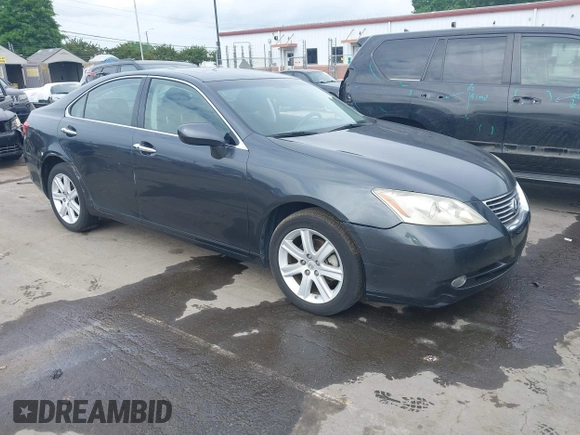 2009 Lexus ES 350 with VIN JTHBJ46G292333656, listed as a IAAI auction lot 42112893 with 52,558 mi miles. Bid and sale history available at carsss.com. Image 1.
