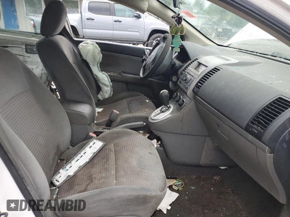 2008 Nissan Sentra S with VIN 3N1AB61E28L715598, listed as a Copart auction lot 59282745 with Not provided miles and Salvage title. Bid and sale history available at DreamBid. Image 7.