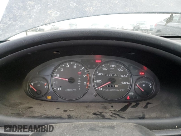 1998 Acura Integra LS with VIN JH4DB7653WS002571, listed as a Copart auction lot 73806394 with 258,143 mi miles and Salvage title. Bid and sale history available at DreamBid. Image 9.