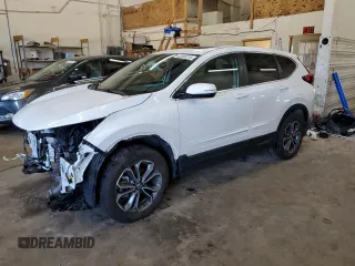 2020 Honda CR-V EX-L with VIN 2HKRW2H81LH686343, listed as a Copart auction lot 62900215 with 47,824 mi miles and Salvage title. Bid and sale history available at DreamBid. Image 1.