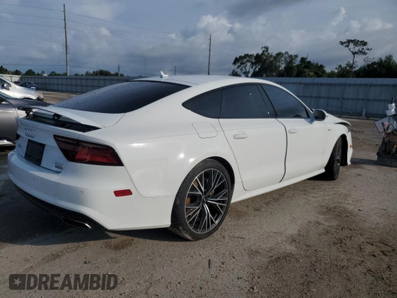 2016 Audi A7 3.0 Premium Plus with VIN WAUWGAFC9GN171076, listed as a Copart auction lot 57143103 with 75,910 mi miles. Bid and sale history available at carsss.com. Image 3.