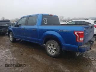 2015 Ford F-150 XL with VIN 1FTEW1CP9FKD16948, listed as a Copart auction lot 39550584 with Not Provided miles and Salvage Title. Bid and sale history available at DreamBid. Image 2.