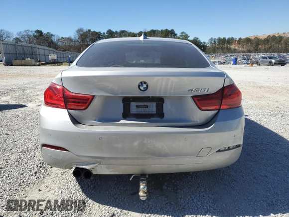 2019 BMW 4 Series 430i z VIN WBA4J1C56KBM12925, wystawiony jako Copart lot #47027555 z przebiegiem 128 483 mil mil oraz Szkody całkowita. Historia ofert i sprzedaży dostępna na DreamBid. Obrazek 6.