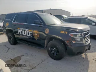 2020 Chevrolet Tahoe Commercial with VIN 1GNLCDEC7LR298228, listed as a Copart auction lot 57065475 with Not provided miles and Salvage title. Bid and sale history available at DreamBid. Image 4.